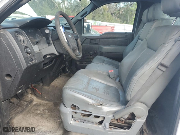 2014 Ford F-150 XL with VIN 1FTNF1CF6EKD94898, listed as a Copart auction lot 44717985 with 63,598 mi miles and Salvage Title. Bid and sale history available at carsss.com. Image 7.