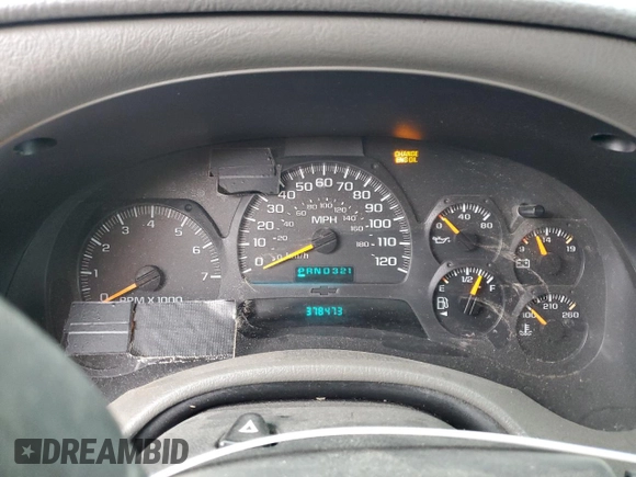 2003 Chevrolet TrailBlazer LS with VIN 1GNDT13S832248251, listed as a Copart auction lot 82787844 with 378,473 mi miles and Clean Title. Bid and sale history available at DreamBid. Image 9.