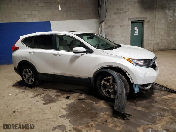 2019 Honda CR-V EX-L with VIN 5J6RW2H85KL026861, listed as a Copart auction lot 52482815 with 57,421 mi miles and Salvage Title. Bid and sale history available at carsss.com. Image 4.