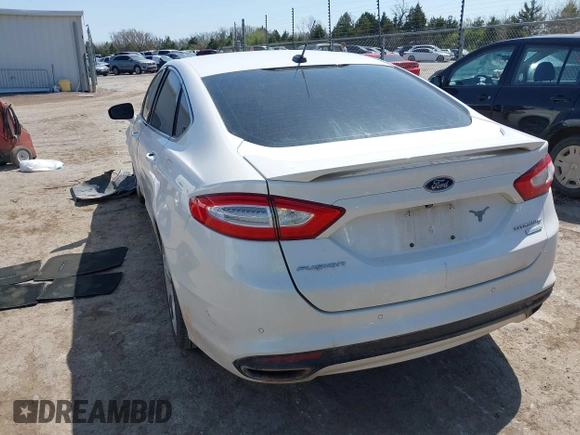 2013 Ford Fusion Titanium with VIN 3FA6P0K96DR303345, listed as a IAAI auction lot 41921106 with 131,732 mi miles. Bid and sale history available at carsss.com. Image 3.