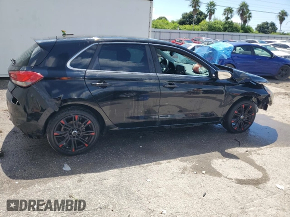 2018 Hyundai Elantra GT with VIN KMHH35LE7JU009993, listed as a Copart auction lot 72359604 with 88,335 mi miles and Non Repairable. Bid and sale history available at carsss.com. Image 3.