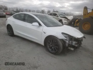 2020 Tesla Model 3 Long Range with VIN 5YJ3E1EBXLF636977, listed as a Copart auction lot 49852305 with 65,236 mi miles and Salvage Title. Bid and sale history available at carsss.com. Image 4.