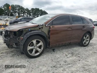 2013 Toyota Venza LE with VIN 4T3ZK3BB5DU062142, listed as a Copart auction lot 58547185 with 184,141 mi miles and Salvage title. Bid and sale history available at DreamBid. Image 1.