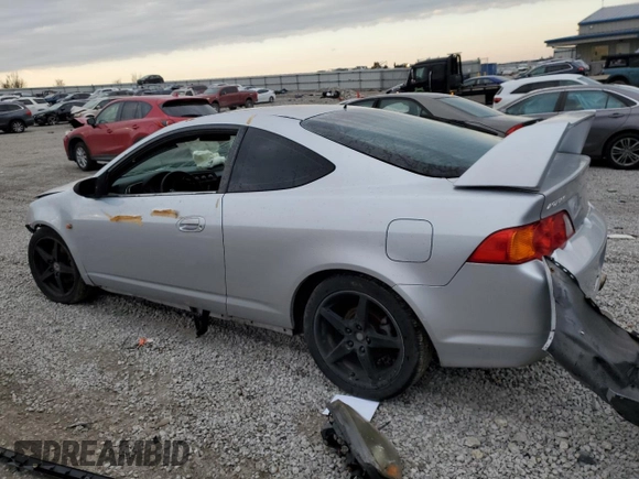 2002 Acura RSX Type S with VIN JH4DC53032C020373, listed as a Copart auction lot 82882664 with 0 mi miles and Clean Title. Bid and sale history available at carsss.com. Image 2.
