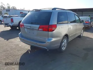 2004 Toyota Sienna XLE with VIN 5TDZA22C84S218262, listed as a IAAI auction lot 41585704 with 204,815 mi miles and . Bid and sale history available at DreamBid. Image 4.