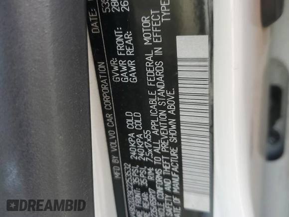 2012 Volvo XC60 3.2L с VIN YV4952DZ9C2253532, выставлен на аукционе Copart как лот 56222305 с пробегом 131 849 миль миль и Списание • Salvage title. История ставок и продаж доступна на DreamBid. Изображение 14.