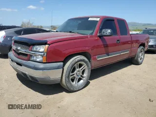 2004 Chevrolet Silverado 1500 Work Truck with VIN 2GCEC19V941290590, listed as a Copart auction lot 53563285 with 198,578 mi miles and Salvage Title. Bid and sale history available at carsss.com. Image 1.