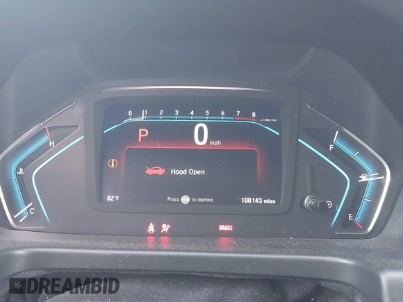 2019 Honda Odyssey Touring с VIN 5FNRL6H81KB104769, выставлен на аукционе IAAI как лот 42694506 с пробегом 108 143 миль миль и . История ставок и продаж доступна на DreamBid. Изображение 7.