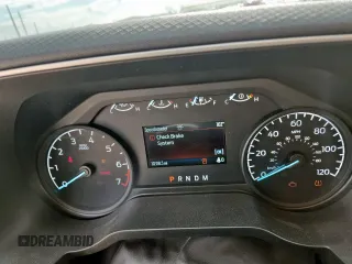 2023 Ford F-150 XL with VIN 1FTEW1CP9PKE72490, listed as a Copart auction lot 60045635 with 10,318 mi miles and Salvage title. Bid and sale history available at DreamBid. Image 9.