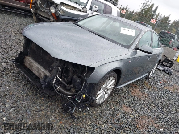 2015 Audi A4 Premium with VIN WAUAFAFLXFN009971, listed as a IAAI auction lot 42004348 with 109,362 mi miles. Bid and sale history available at carsss.com. Image 21.