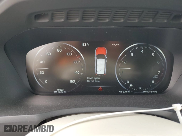 2021 Volvo XC90 Inscription с VIN YV4A221L9M1681162, выставлен на аукционе Copart как лот 56593655 с пробегом 49 393 миль миль и Списание • Salvage title. История ставок и продаж доступна на DreamBid. Изображение 9.