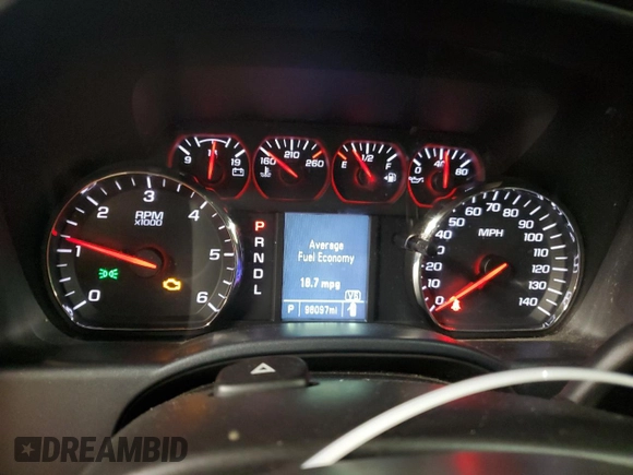 2017 Chevrolet Silverado 1500 Work Truck with VIN 1GCVKNEH1HZ365919, listed as a Copart auction lot 87188824 with 98,097 mi miles and Clean Title. Bid and sale history available at carsss.com. Image 9.