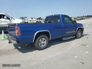 2004 Chevrolet Silverado 1500 LS with VIN 1GCEC14T54E166868, listed as a Copart auction lot 70981574 with 134,052 mi miles and Salvage Title. Bid and sale history available at carsss.com. Image 3.
