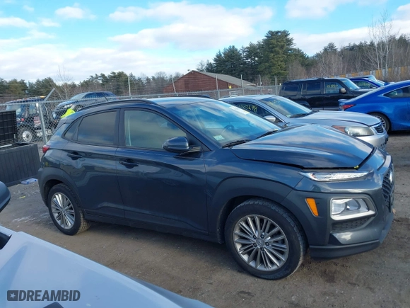 2021 Hyundai Kona SEL with VIN KM8K22AA1MU661195, listed as a IAAI auction lot 41348313 with 46,236 mi miles. Bid and sale history available at carsss.com. Image 13.