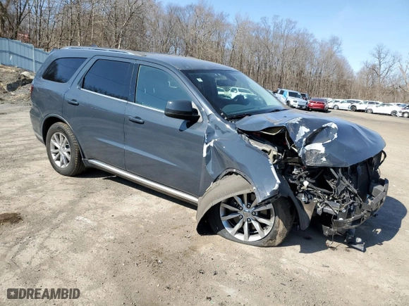 2018 Dodge Durango SXT with VIN 1C4RDJAG6JC386307, listed as a Copart auction lot 48639195 with 40,043 mi miles and Salvage Title. Bid and sale history available at carsss.com. Image 4.