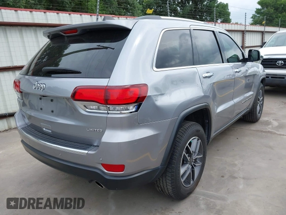 2020 Jeep Grand Cherokee Limited X z VIN 1C4RJEBG4LC372293, wystawiony jako IAAI lot #42120638 z przebiegiem 76 576 mil mil oraz . Historia ofert i sprzedaży dostępna na DreamBid. Obrazek 4.