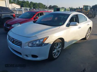2013 Nissan Maxima S with VIN 1N4AA5AP0DC828618, listed as a IAAI auction lot 42679983 with 156,445 mi miles and . Bid and sale history available at DreamBid. Image 2.