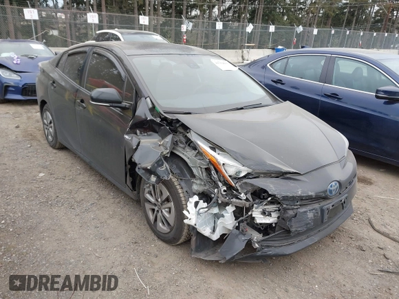 2017 Toyota Prius Two with VIN JTDKBRFU4H3041050, listed as a IAAI auction lot 41559037 with 150,143 mi miles and . Bid and sale history available at carsss.com. Image 1.