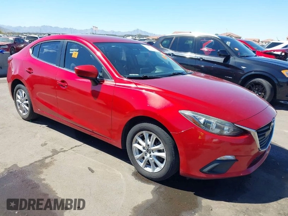 2016 Mazda Mazda3 i Sport with VIN JM1BM1U71G1345696, listed as a IAAI auction lot 41845701 with 141,646 mi miles. Bid and sale history available at carsss.com. Image 1.