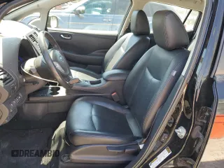 2015 Nissan LEAF SV with VIN 1N4AZ0CP5FC314467, listed as a Copart auction lot 50757135 with 31,995 mi miles and Salvage Title. Bid and sale history available at carsss.com. Image 7.