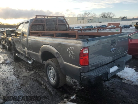 2013 Ford F-250 XL with VIN 1FT7X2B67DEB89309, listed as a Copart auction lot 44760905 with 269,587 mi miles and Salvage Title. Bid and sale history available at DreamBid. Image 2.