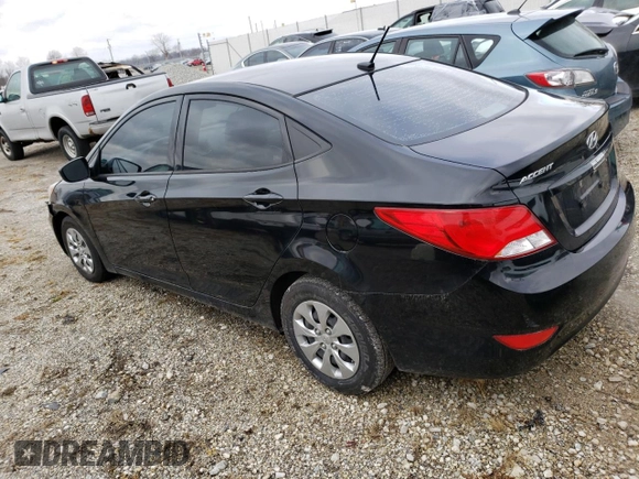 2017 Hyundai Accent SE with VIN KMHCT4AE5HU360998, listed as a Copart auction lot 70888682 with 105,010 mi miles. Bid and sale history available at carsss.com. Image 2.