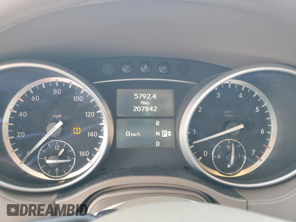 2011 Mercedes-Benz GL-Class GL 450 with VIN 4JGBF7BE3BA643461, listed as a Copart auction lot 75980524 with 207,842 mi miles and Salvage Title. Bid and sale history available at carsss.com. Image 9.