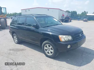 2001 Toyota Highlander with VIN JTEHF21A010003689, listed as a IAAI auction lot 42752054 with 284,813 mi miles and . Bid and sale history available at DreamBid. Image 1.