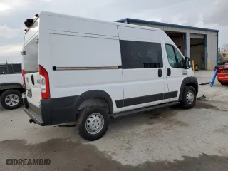 2019 Ram ProMaster Cargo Van with VIN 3C6TRVBG9KE528986, listed as a Copart auction lot 42177044 with 36,445 mi miles and Salvage Title. Bid and sale history available at carsss.com. Image 3.