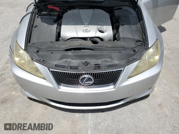 2006 Lexus IS 350 with VIN JTHBE262165010187, listed as a Copart auction lot 60073125 with 174,635 mi miles and Salvage title. Bid and sale history available at DreamBid. Image 11.