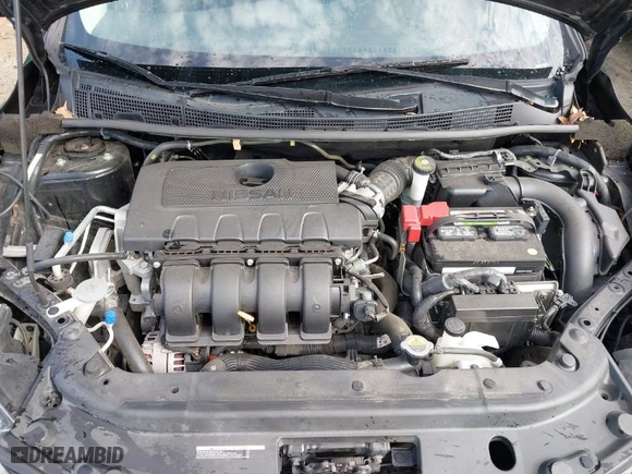 2019 Nissan Sentra S with VIN 3N1AB7AP4KY428216, listed as a IAAI auction lot 41846734 with 123,397 mi miles. Bid and sale history available at carsss.com. Image 10.