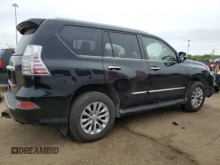2015 Lexus GX 460 with VIN JTJBM7FX5F5097876, listed as a Copart auction lot 57761405 with 102,070 mi miles and Clean title. Bid and sale history available at DreamBid. Image 3.