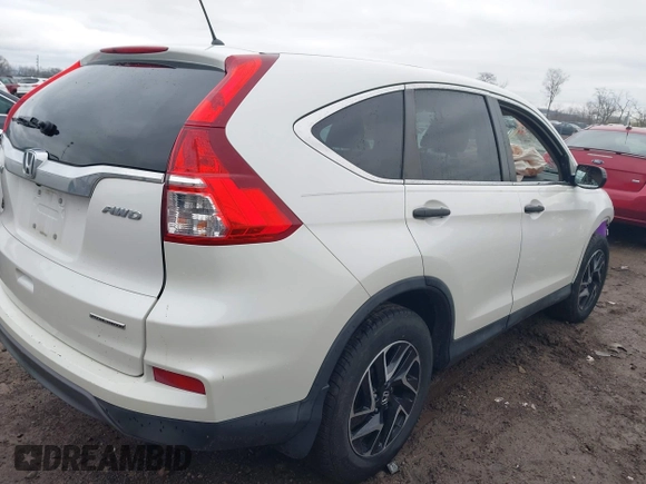 2016 Honda CR-V SE with VIN 5J6RM4H45GL070722, listed as a IAAI auction lot 41522155 with 109,357 mi miles and . Bid and sale history available at carsss.com. Image 4.