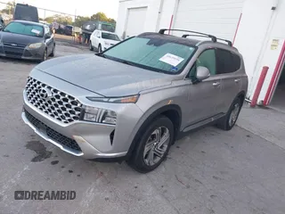 2021 Hyundai Santa Fe SEL with VIN 5NMS34AJ3MH361677, listed as a IAAI auction lot 40639858 with 44,277 mi miles. Bid and sale history available at carsss.com. Image 17.