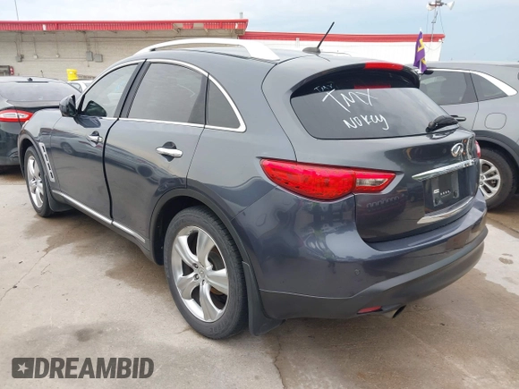 2009 Infiniti FX with VIN JNRAS18U29M101221, listed as a IAAI auction lot 42445135 with 188,588 mi miles and . Bid and sale history available at DreamBid. Image 3.