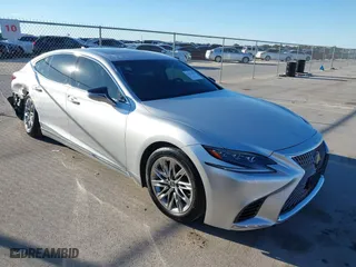 2018 Lexus LS with VIN JTHB51FFXJ5001297, listed as a IAAI auction lot 41352954 with 57,431 mi miles. Bid and sale history available at carsss.com. Image 1.