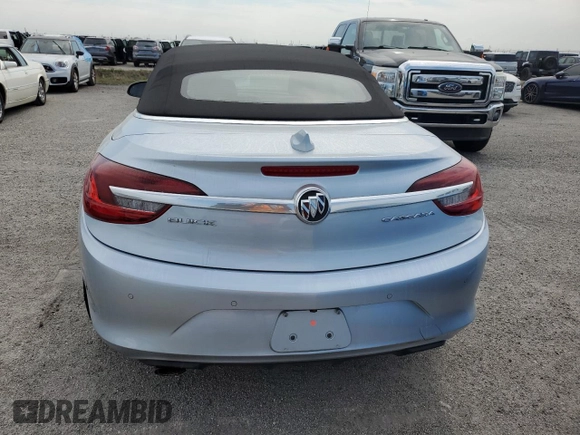 2018 Buick Cascada Premium with VIN W04WH3N58JG094723, listed as a Copart auction lot 74900764 with Not provided miles and Non repairable. Bid and sale history available at DreamBid. Image 6.