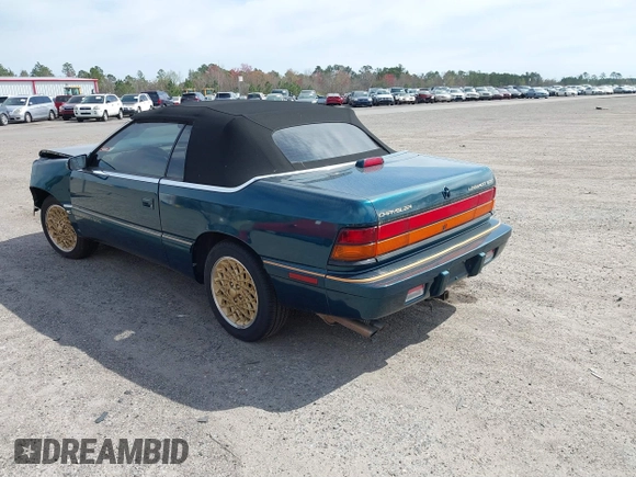 1993 Chrysler LeBaron with VIN 1C3XU4539PF678870, listed as a IAAI auction lot 41695474 with 49,176 mi miles and . Bid and sale history available at DreamBid. Image 3.