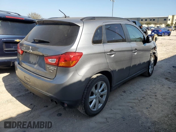 2015 Mitsubishi Outlander Sport 2.4 GT with VIN 4A4AP4AW3FE050695, listed as a Copart auction lot 77125014 with 92,376 mi miles and Salvage Title. Bid and sale history available at carsss.com. Image 3.