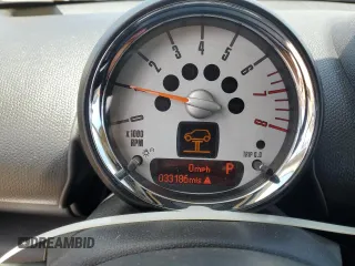 2012 MINI Countryman with VIN WMWZB3C59CWM04522, listed as a Copart auction lot 56605865 with 33,186 mi miles and Salvage title. Bid and sale history available at DreamBid. Image 9.