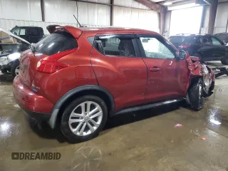 2013 Nissan Juke SL with VIN JN8AF5MV1DT206815, listed as a Copart auction lot 51414455 with Not Provided miles and Salvage Title. Bid and sale history available at DreamBid. Image 3.