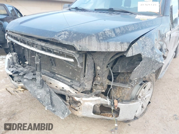 2019 Ford F-150 XL with VIN 1FTFX1E5XKKD99233, listed as a IAAI auction lot 41369349 with 1 mi miles. Bid and sale history available at carsss.com. Image 6.