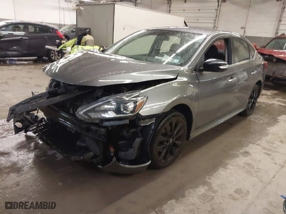 2017 Nissan Sentra SV with VIN 3N1AB7AP9HY300725, listed as a IAAI auction lot 41655152 with 43,751 mi miles. Bid and sale history available at carsss.com. Image 2.