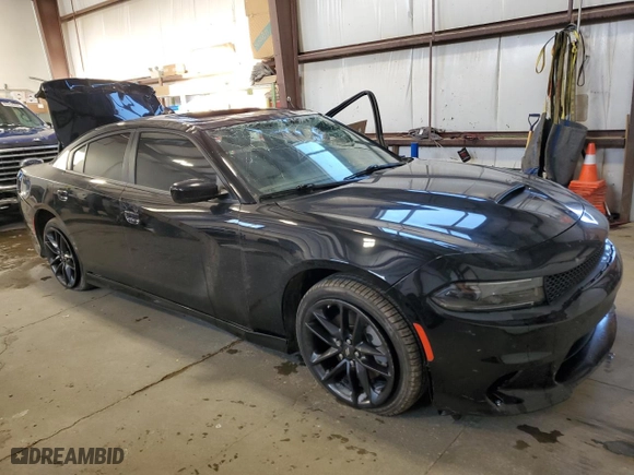 2022 Dodge Charger GT with VIN 2C3CDXMG5NH265151, listed as a Copart auction lot 85265614 with 39,466 mi miles and Salvage Title. Bid and sale history available at carsss.com. Image 4.