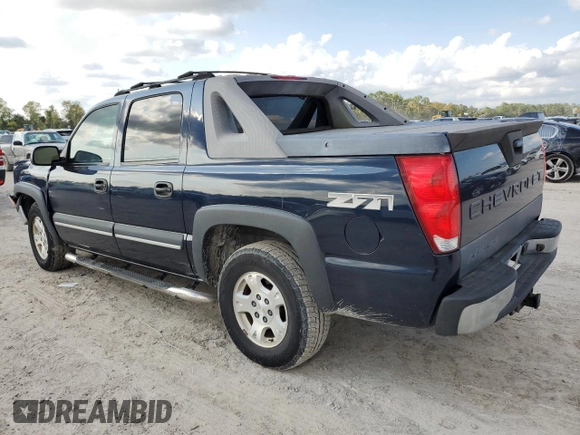 2004 Chevrolet Avalanche Z71 with VIN 3GNEK12T84G173593, listed as a Copart auction lot 79783104 with Not Provided miles and Salvage Title. Bid and sale history available at DreamBid. Image 2.