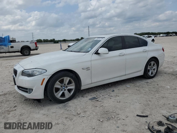 2012 BMW 5 Series 528i xDrive with VIN WBAXH5C50CDW06761, listed as a Copart auction lot 55281275 with 87,871 mi miles and Clean Title. Bid and sale history available at DreamBid. Image 1.