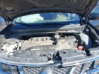 2014 Nissan Murano SL with VIN JN8AZ1MU1EW400591, listed as a IAAI auction lot 41717711 with 158,431 mi miles. Bid and sale history available at carsss.com. Image 10.