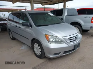 2010 Honda Odyssey LX with VIN 5FNRL3H20AB084877, listed as a IAAI auction lot 41925496 with 250,195 mi miles. Bid and sale history available at carsss.com. Image 1.