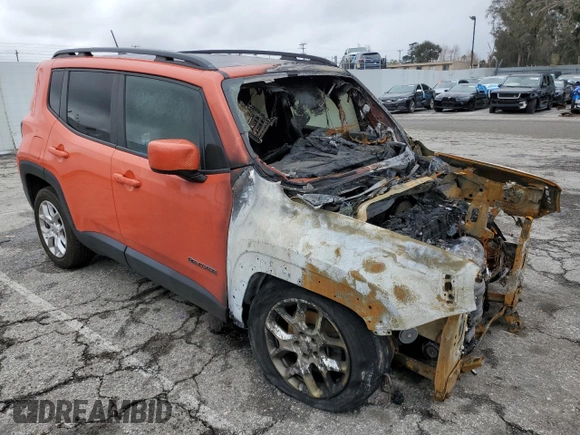 2015 Jeep Renegade Latitude z VIN ZACCJBBT3FPC21804, wystawiony jako Copart lot #44161075 z przebiegiem Nie podano mil oraz Szkoda całkowita • Salvage title. Historia ofert i sprzedaży dostępna na DreamBid. Obrazek 4.