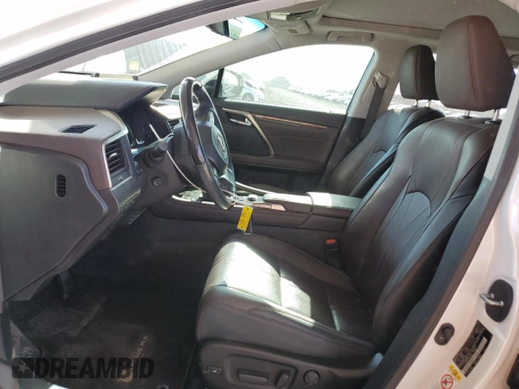 2017 Lexus RX with VIN 2T2ZZMCAXHC081546, listed as a Copart auction lot 51018745 with 29,113 mi miles and Salvage Title. Bid and sale history available at carsss.com. Image 7.